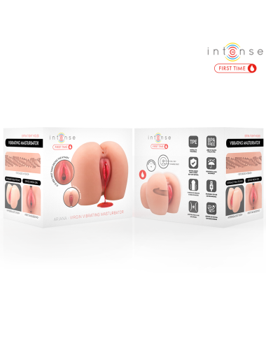 INTENSE FIRST TIME - ARIANA VIRGIN VIBRATOR-MASTURBATOR MIT BLUTUNG