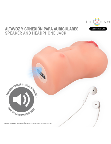 INTENSE DEEP TOUCH - CATHERINE VIBRATOR & SAUGMASTURBATOR MIT STIMME