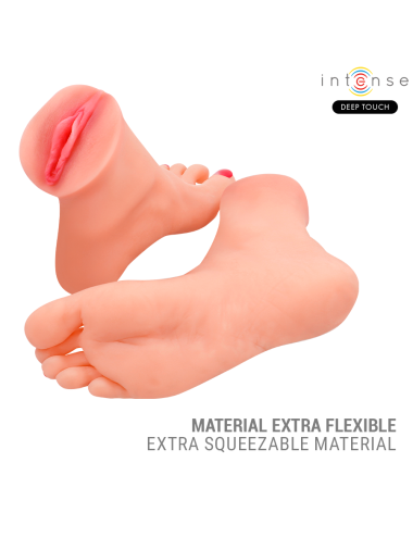 INTENSE DEEP TOUCH - GABBIE ZWEITEILIGER FUSSFÖRMIGER MASTAUBADOR