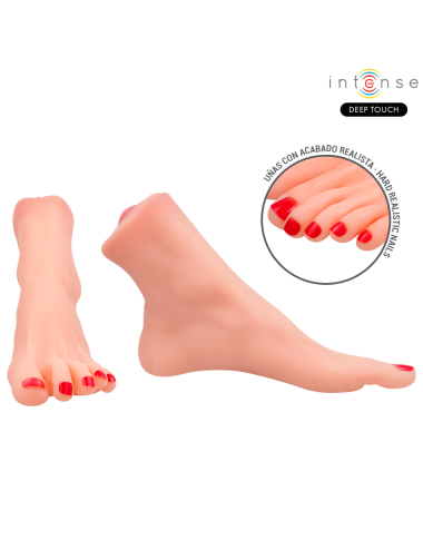 INTENSE DEEP TOUCH - GABBIE ZWEITEILIGER FUSSFÖRMIGER MASTAUBADOR