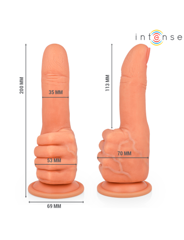 INTENSE - BENDER G-SPOT STIMULATOR FLEXIBLE HAND 11