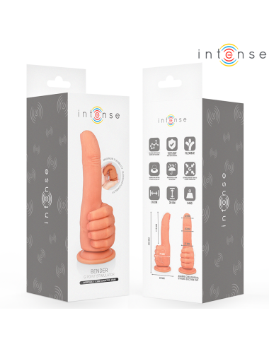 INTENSE - BENDER G-SPOT STIMULATOR FLEXIBLE HAND 11,3 CM