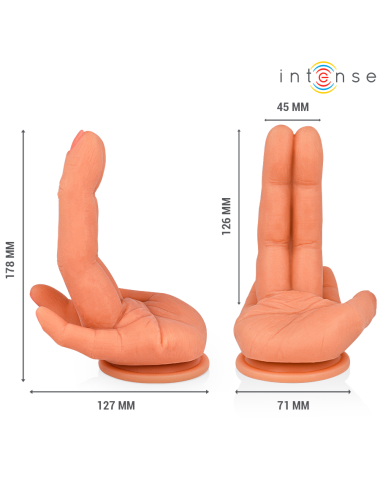 INTENSE - LEELA G-SPOT STIMULATOR FLEXIBLE HAND 12