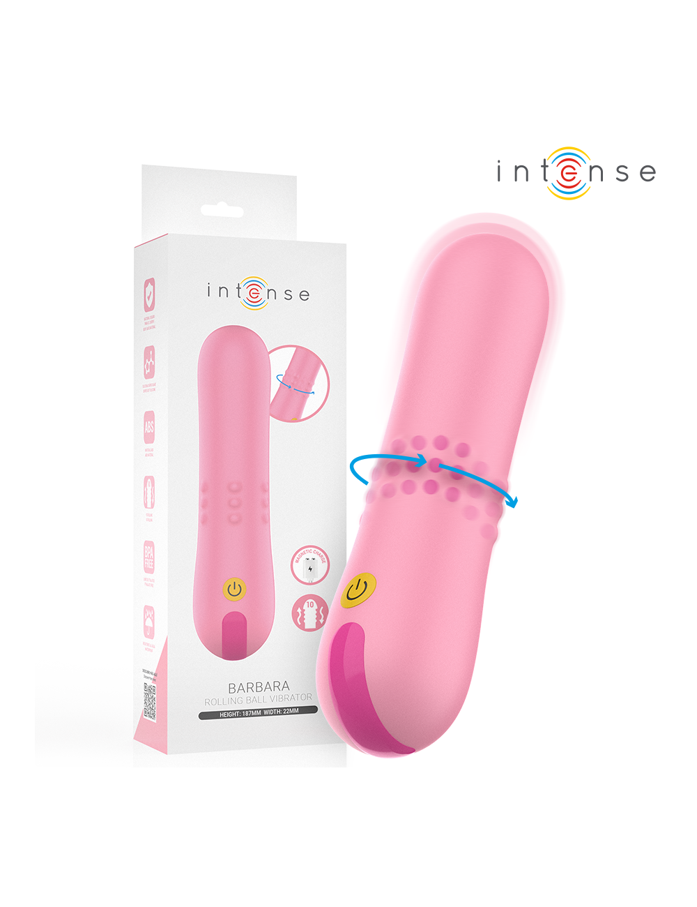 INTENSE - BARBARA ROLLING BALL VIBRATOR