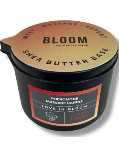 EYE OF LOVE - BLOOM MASSAGEKERZE SATIVA EARTHS DESIRE 150 ML