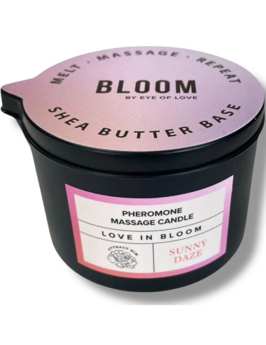 EYE OF LOVE - BLOOM MASSAGEKERZE SATIVA SUNNY DAZE 150 ML