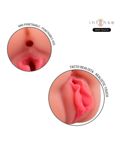 INTENSE DEEP TOUCH – RILEY DOPPELMUSTURBATOR FÜR MUND UND VAGINA
