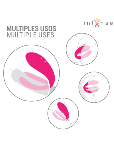 INTENSE - JULIA DOPPELVIBRATOR-KLEMMENSTIMULATOR MIT FERNBEDIENUNG