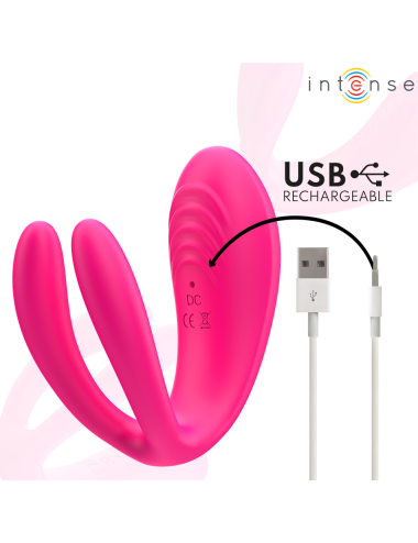 INTENSE - JULIA DOPPELVIBRATOR-KLEMMENSTIMULATOR MIT FERNBEDIENUNG