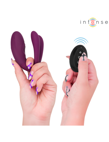 INTENSE - SANDRA KLAPPE- UND VIBRATIONSKLEMMSTIMULATOR MIT FERNBEDIENUNG
