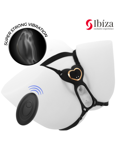 IBIZA - HERZ-PANTY-PARTNERVIBRATOR MIT FERNBEDIENUNG