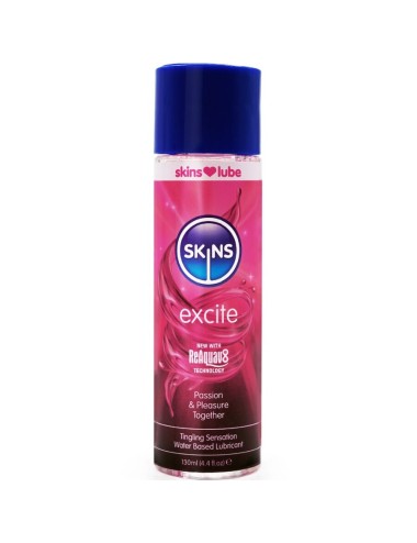 SKINS - EXCITE GLEITMITTEL AUF WASSERBASIS 130 ML