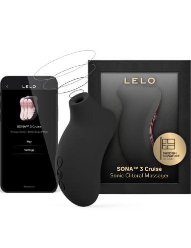 LELO - SONA 3 CRUISE SONIC KLITORALSAGER SCHWARZ