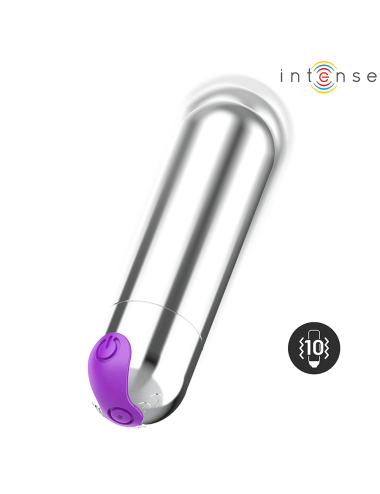 INTENSE - KAREN MINI WIEDERAUFLADBARER VIBRATIONSKUGEL SILBER