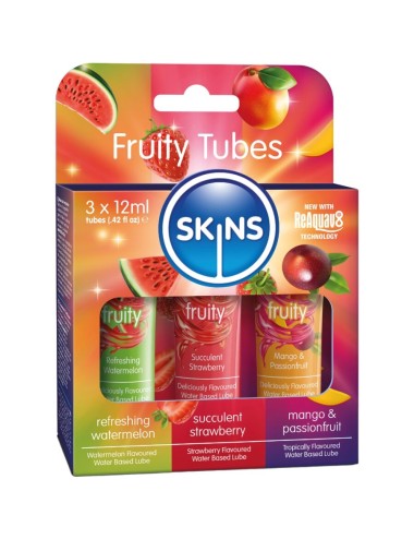 SKINS – FRUCHTIGES GLEITMITTEL-SET WASSERMELONE