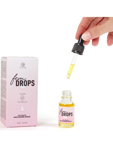 SECRETPLAY – FEM DROPS INTIM-FEUCHTIGKEITSSERUM 15 ML