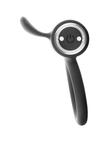 BLACK&SILVER - CAMERON WIEDERAUFLADBARER RING SILBER