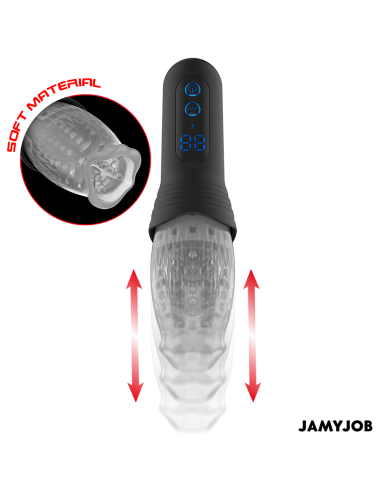 JAMYJOB - SPINJOB 2.0 MASTURBATOR MIT STOSS- UND ROTATIONSFUNKTION