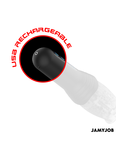 JAMYJOB - SPINJOB 2.0 MASTURBATOR MIT STOSS- UND ROTATIONSFUNKTION