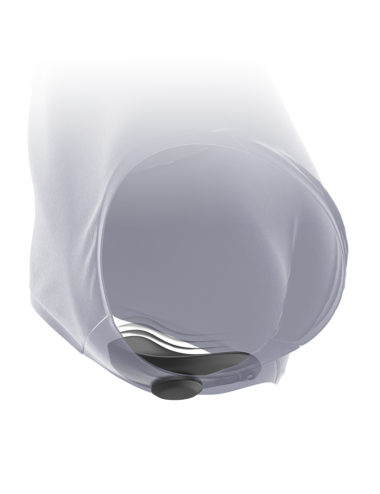 BLACK&SILVER - PRESTON WIEDERAUFLADBARER SILIKON-VIBRATOR-PANTIE SCHWARZ