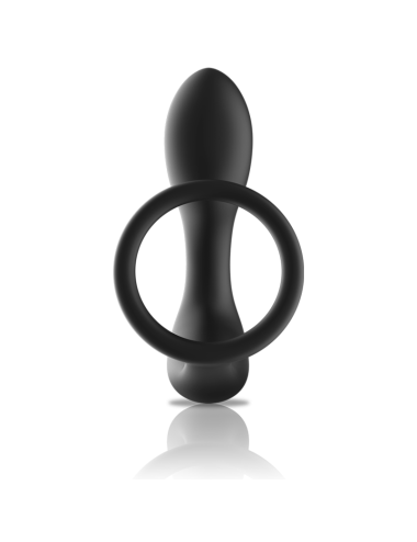 BLACK&SILVER - ANALMASSAGER MIT FERNBEDIENUNG