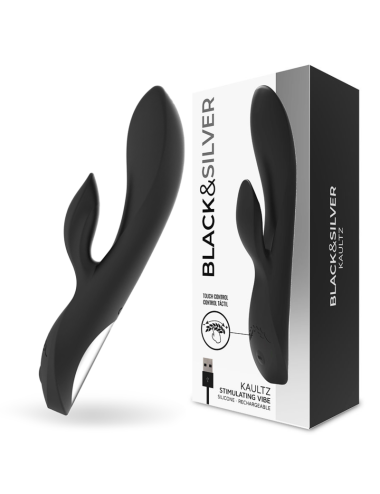 BLACK&SILVER - KAULTZ TOUCH CONTROL VIBRATOR