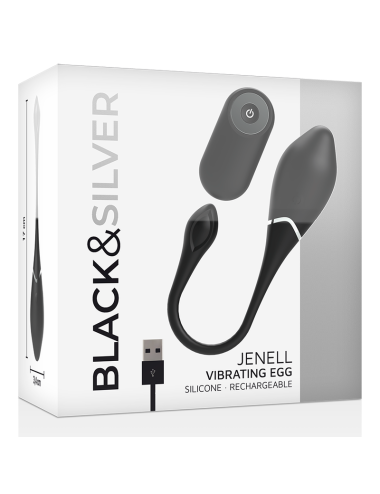 BLACK&SILVER - JENELL WIEDERAUFLADBARES VIBRIEREI