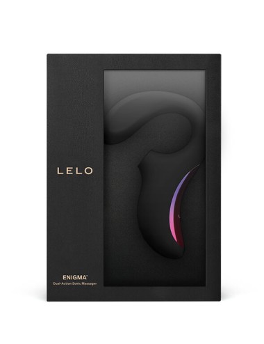 LELO - ENIGMA DOPPELSAUG-STIMULATIONSMASSAGER SCHWARZ