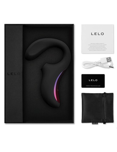 LELO - ENIGMA DOPPELSAUG-STIMULATIONSMASSAGER SCHWARZ