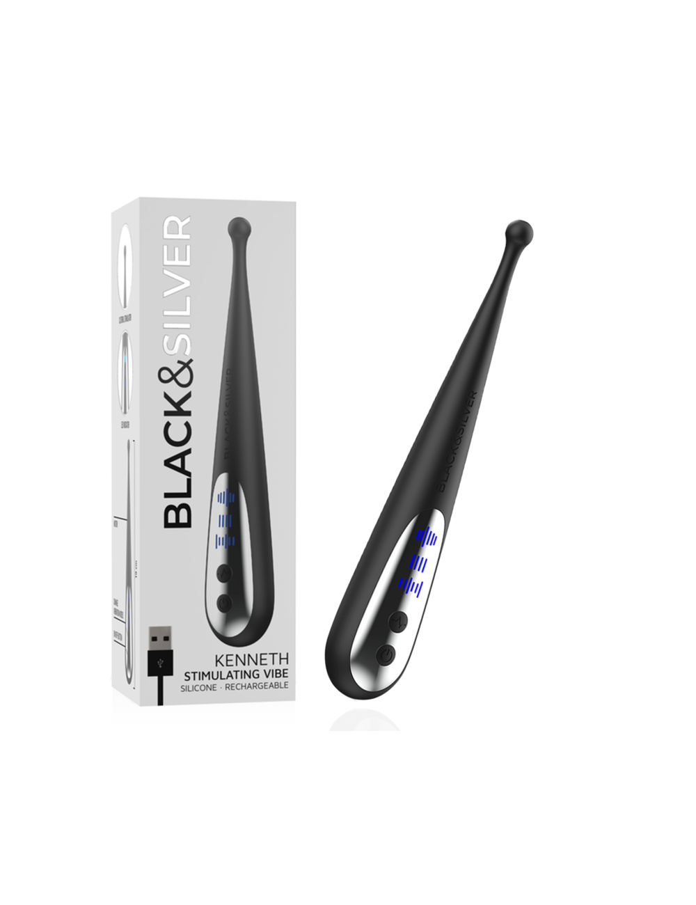 BLACK&SILVER - KENNETH STIMULIERENDE VIBE