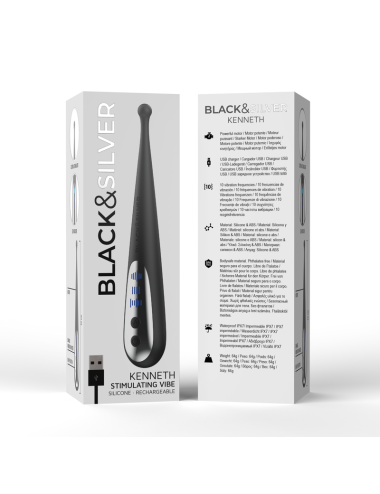 BLACK&SILVER - KENNETH STIMULIERENDE VIBE