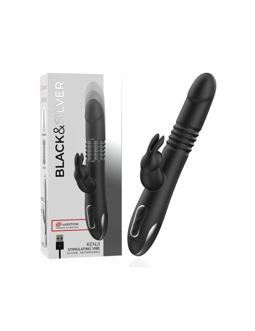 BLACK&SILVER - KENJI STIMULIERENDE VIBE