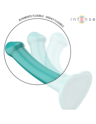 INTENSE - KATIE VIBRATOR MIT SAUGNÄPFEN 10 VIBRATIONEN BLAU FERNBEDIENUNG