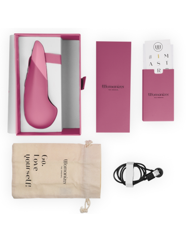 WOMANIZER - VIBE LAY-ON SILENT VIBRATOR DUSKY PINK
