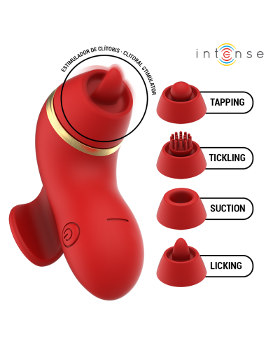 INTENSE - PATTY-STIMULATOR MIT 4 AUFSÄTZEN