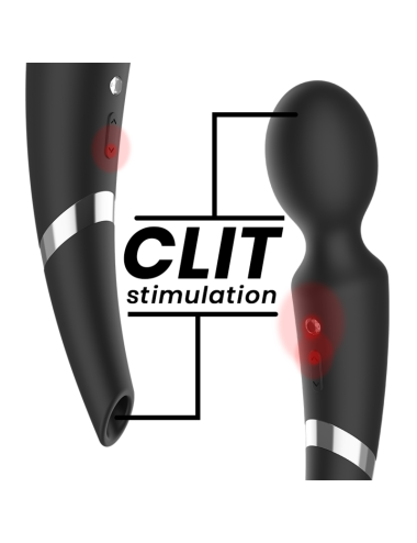 BLACK&SILVER - BECK STAB UND SAUGNAPF 2 IN 1 SILIKON