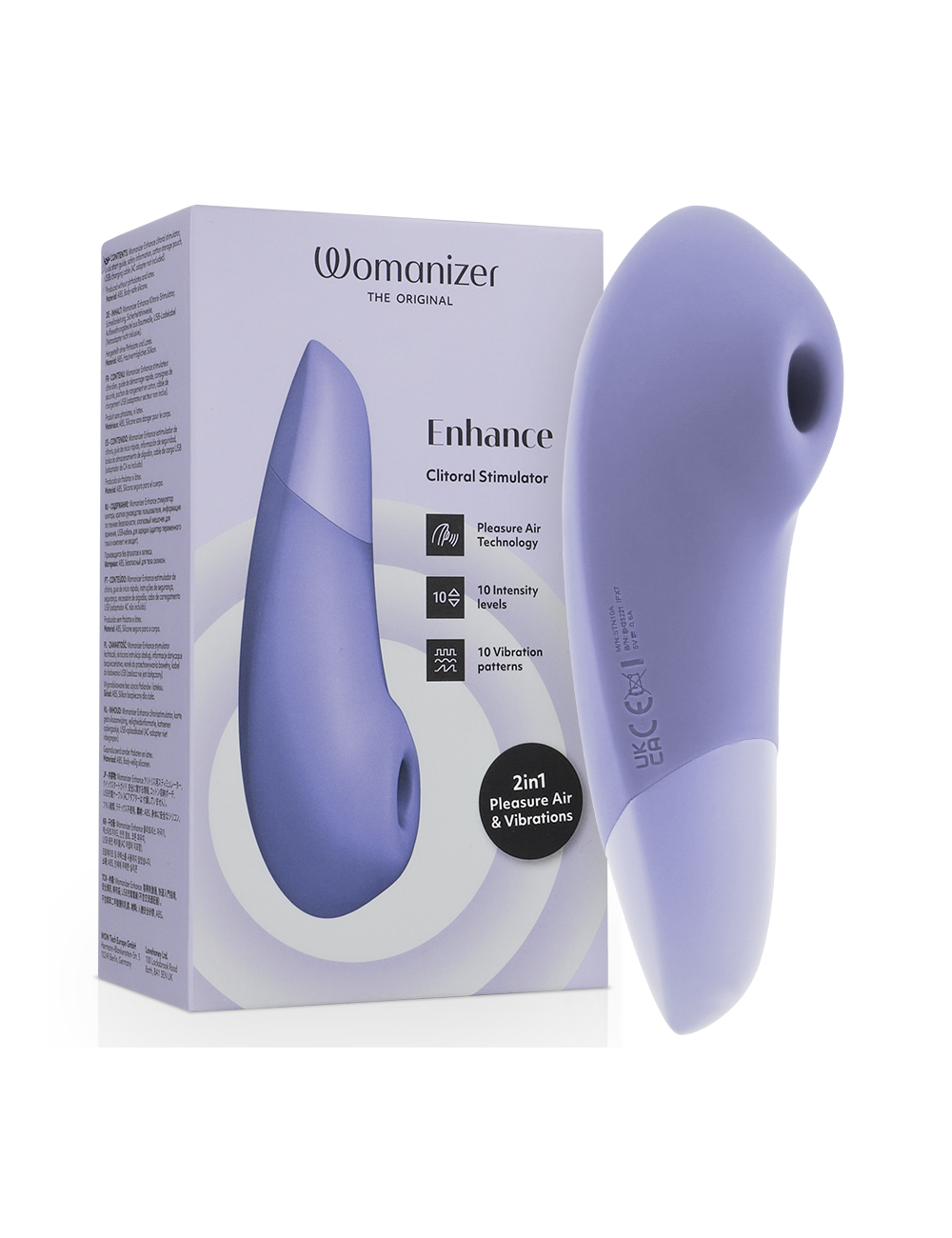 WOMANIZER - VERBESSERUNG DER KLITORISSTIMULATION LILAC