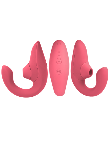 WOMANIZER - BLEND RABBIT VIBRATOR STIMULATOR VIBRANT ROSE
