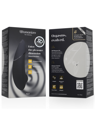 WOMANIZER - NÄCHSTER KLITORISSTIMULATOR SCHWARZ