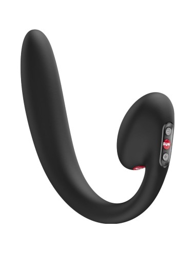 FUN FACTORY - CRESCENDO Einsetzbarer Doppel-Luftpulsvibrator Schwarz