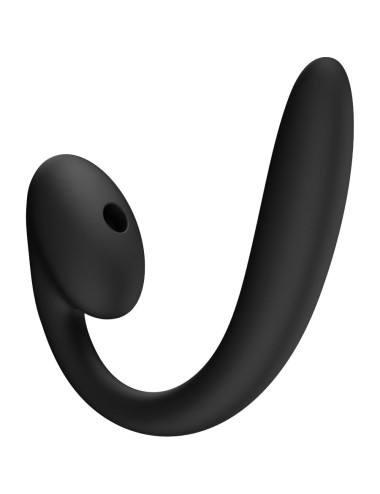 FUN FACTORY - CRESCENDO Einsetzbarer Doppel-Luftpulsvibrator Schwarz