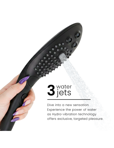 WOMANIZER - WAVE KLITORALSTIMULIERENDER DUSCHKOPF SCHWARZ