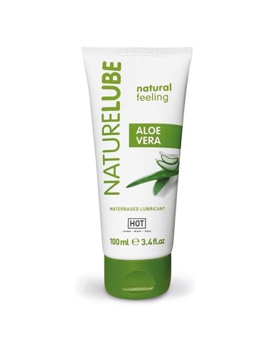 HOT - NATURE GLEITGEL AUF WASSERBASIS MIT ALOE VERA 100 ML
