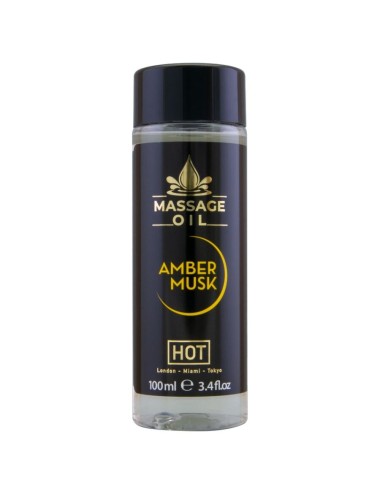 HOT - MASSAGEÖL AMBER & MOSCHUS 100 ML