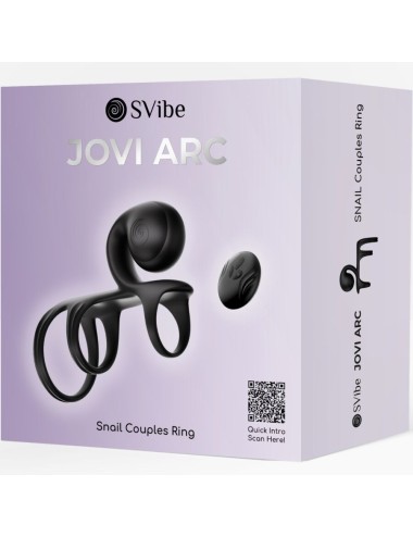 SNAIL VIBE - JOVI ARC COUPLE RING FERNBEDIENUNG SCHWARZ