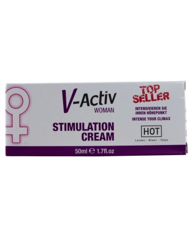 HOT - V-ACTIV STIMULATIONSCREME FÜR FRAUEN 50 ML