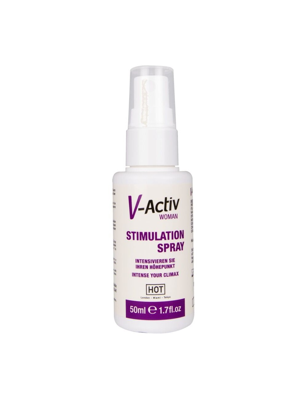 HOT - V-ACTIV STIMULATIONSSPRAY FÜR FRAUEN 50 ML