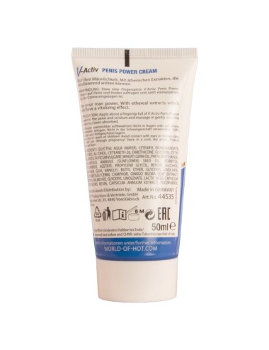 HOT - V-AKTIV PENIS POWER CREME FÜR MÄNNER 50 ML