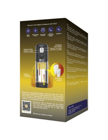 SNAIL VIBE - IKON VOLT MASTURBATOR MIT HITZE- UND REIBUNGSEFFEKT