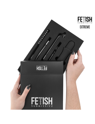 FETISH SUBMISSIVE - VIBRADOR WAND ELECTROESTIMULACIÓN ALTA FRECUENCIA